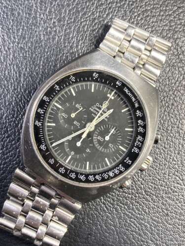 オメガスピードマスターマーク2　Ref.145.014オーバーホール、パーツ交換しました